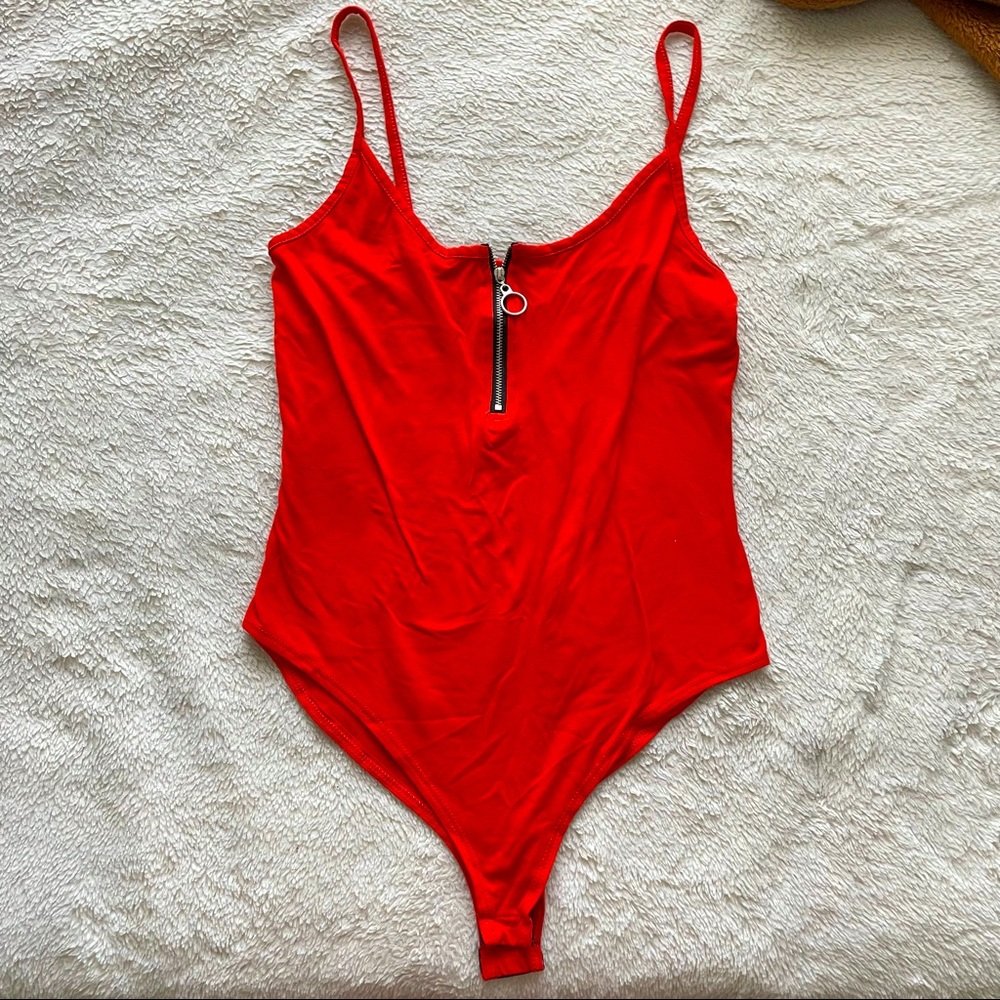 Red Bodysuit